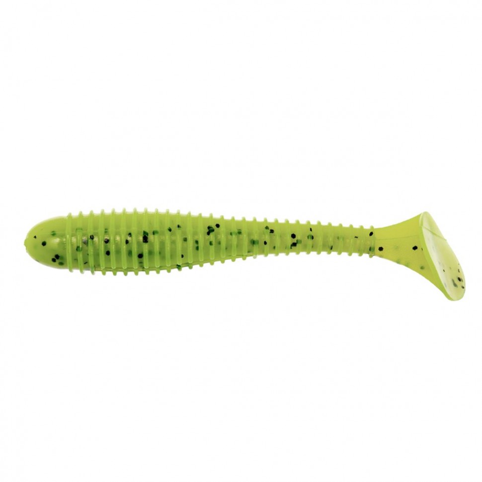 Виброхвост Helios Catcher 2,75"/7 см, цвет Pepper Lime 7 шт HS-1-009 , 